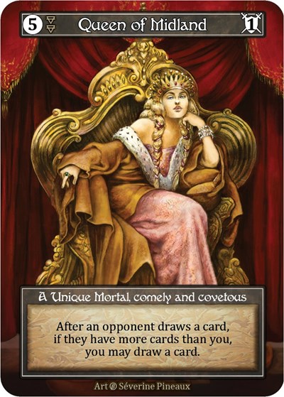 Queen of Midland (Foil) Beta card price
