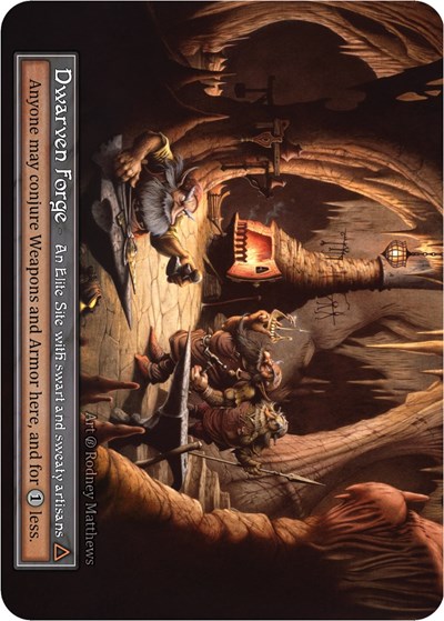 Dwarven Forge (Foil) Beta card price