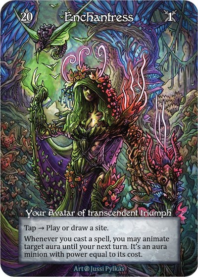 Enchantress (Foil) Beta card price