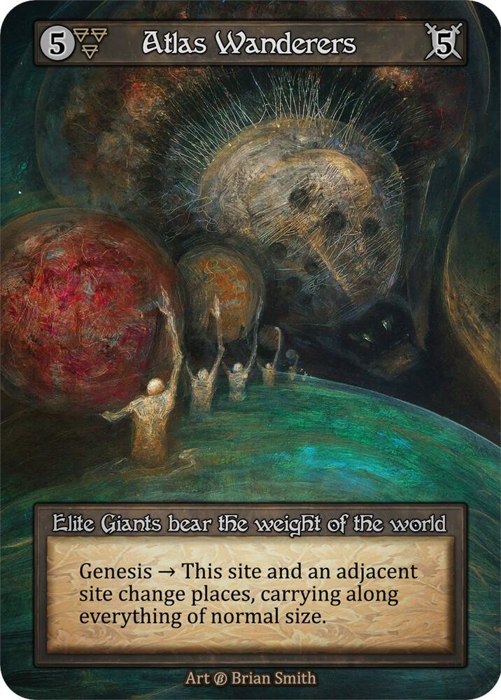Atlas Wanderers — Beta card