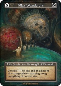 Atlas Wanderers (Foil) - Beta - Sorcery: Contested Realm card