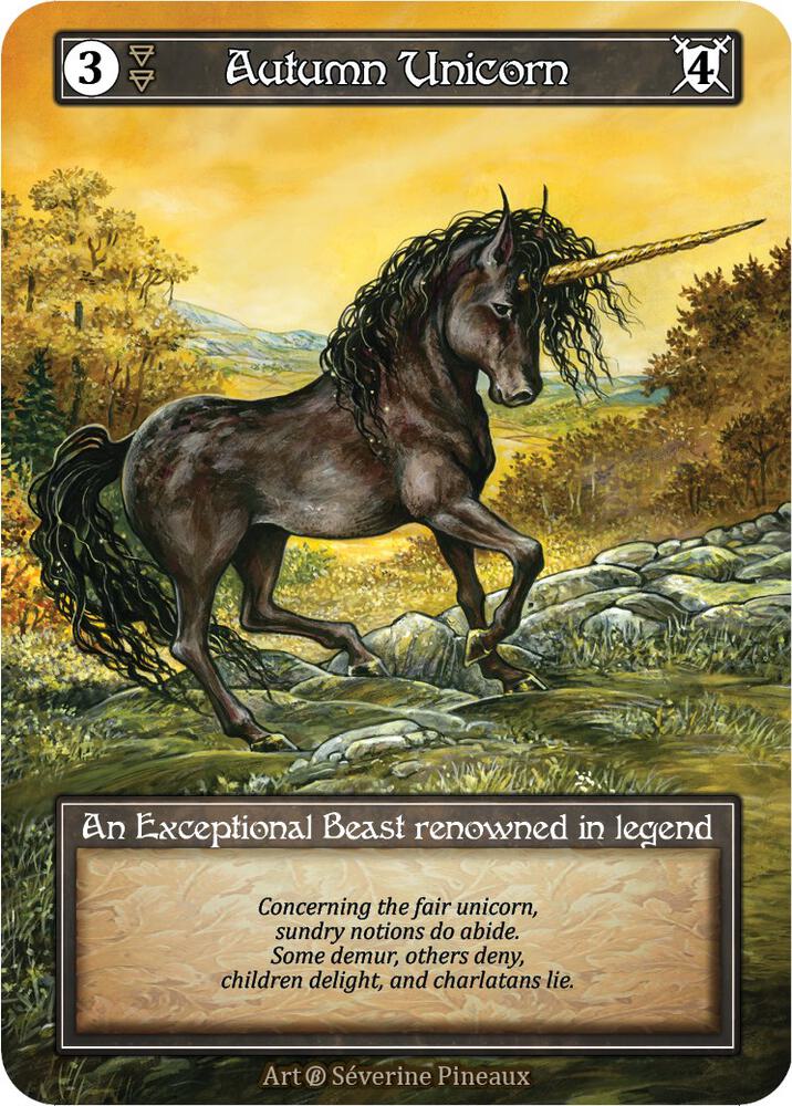 Autumn Unicorn (Foil)