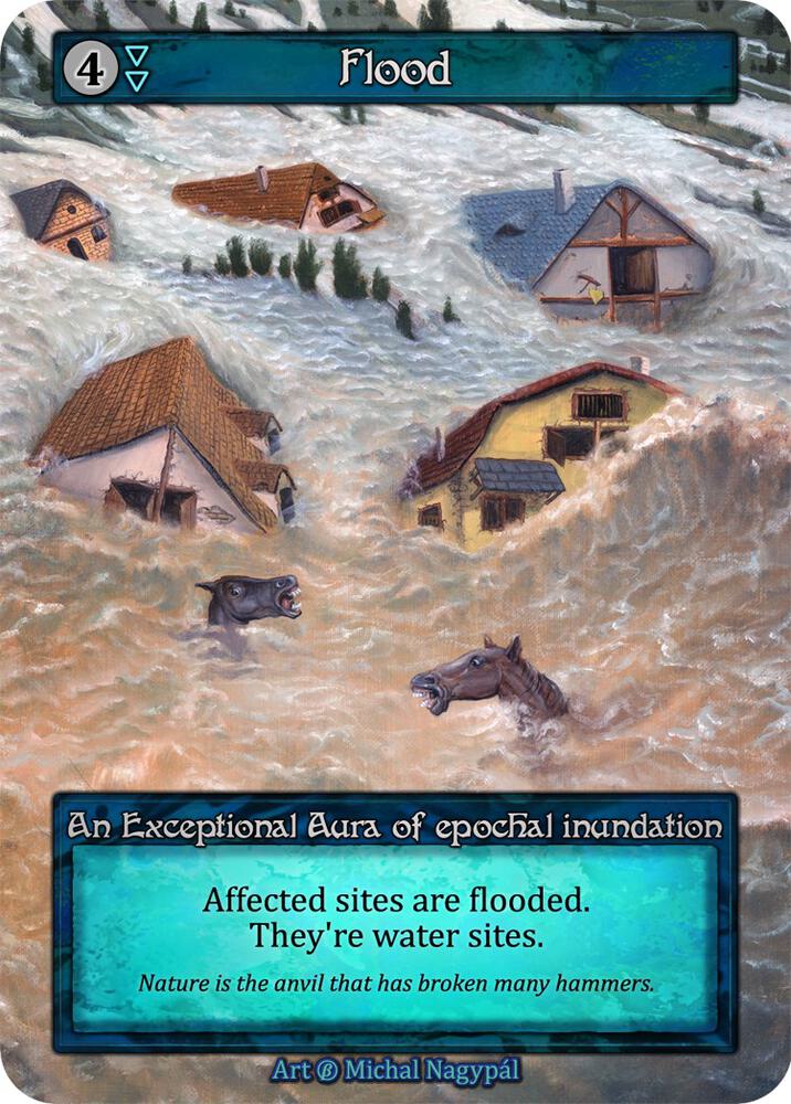 Flood — Beta card