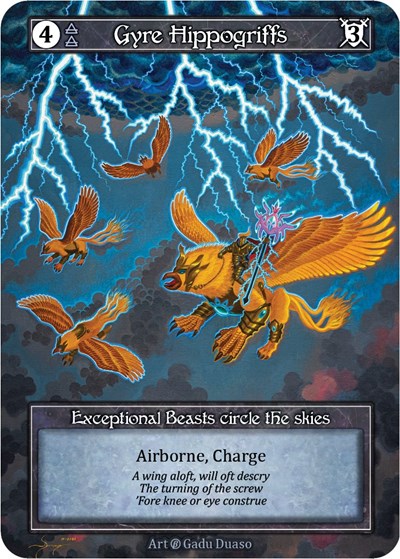 Gyre Hippogriffs (Foil) Beta card price