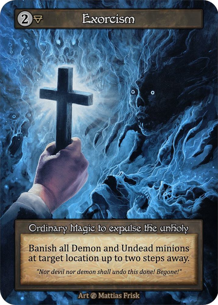 Exorcism — Beta card