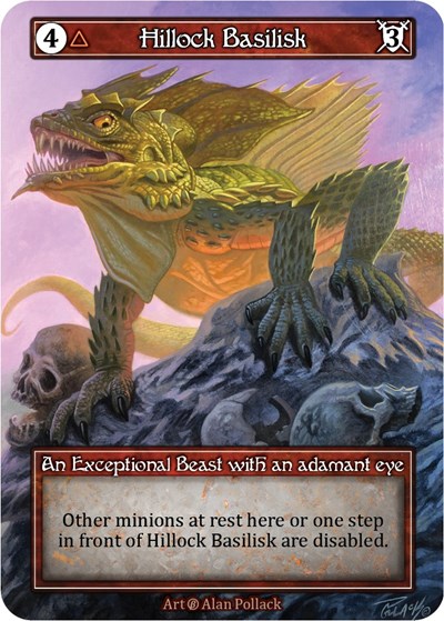 Hillock Basilisk (Foil) Beta card price