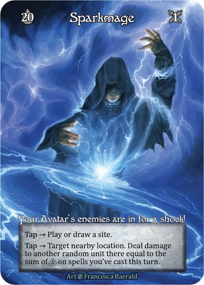 Sparkmage (Foil) Beta card price
