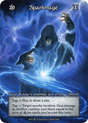 Sparkmage — Beta card