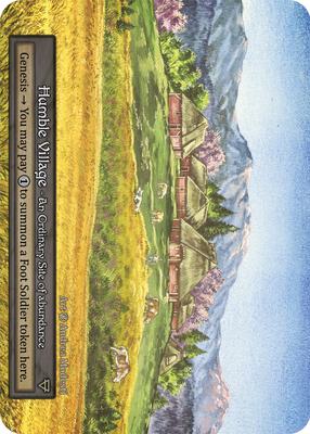 Humble Village — Beta card