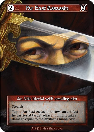 Far East Assassin (Foil) Beta card price