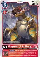 Greymon (X Antibody) (Blast Ace Pre-Release Winner) - X Record
