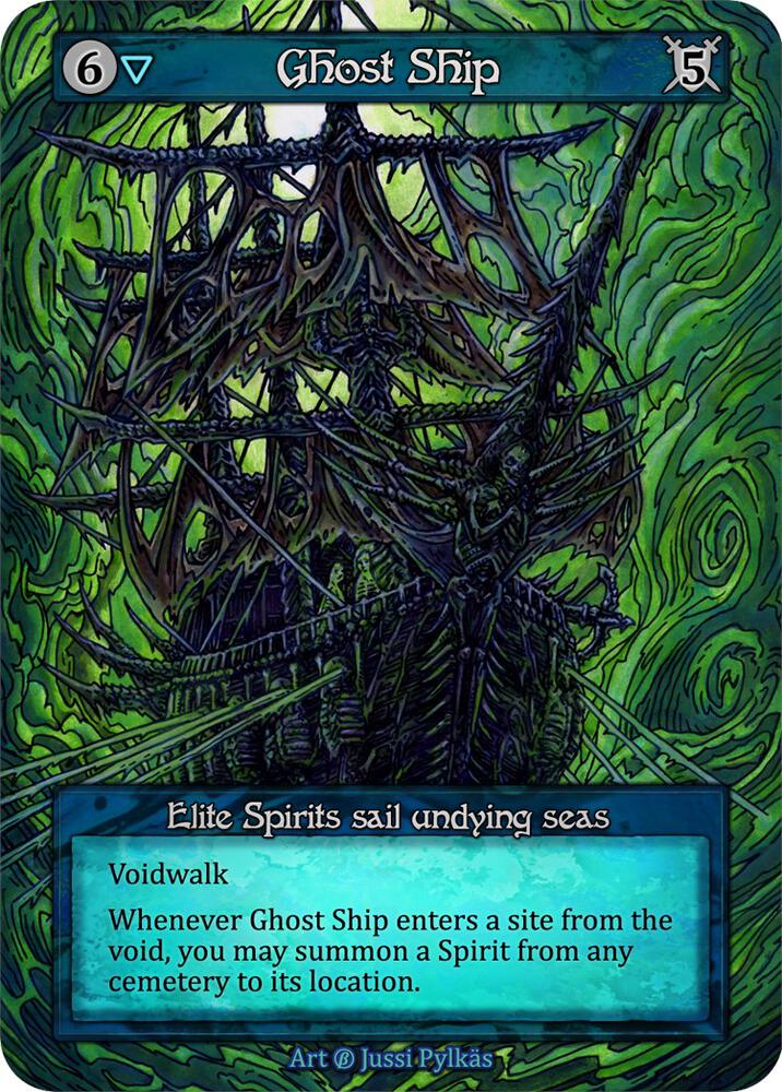 Ghost Ship — Beta card