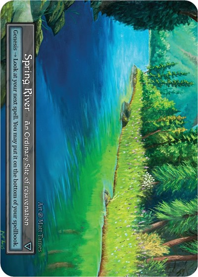 Spring River (Foil) Beta card price