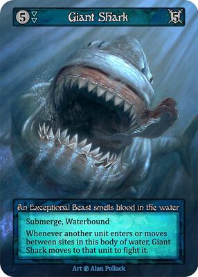 Giant Shark — Beta card