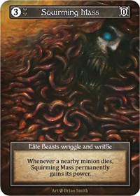 Squirming Mass (Foil) - Beta - Sorcery: Contested Realm card