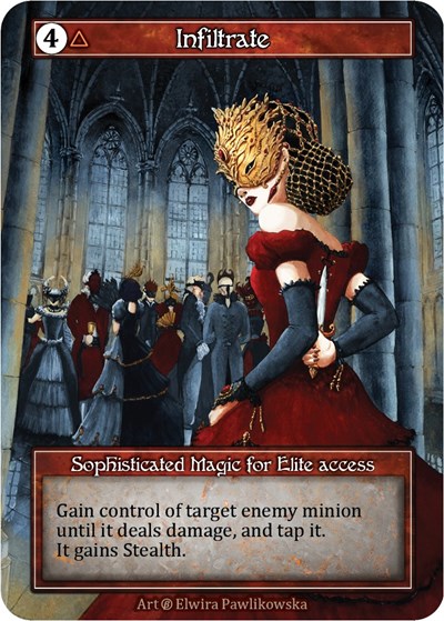 Infiltrate (Foil) Beta card price