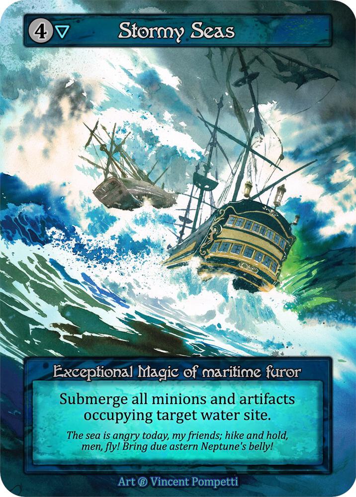 Stormy Seas — Beta card
