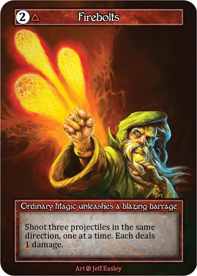 Firebolts (Foil) Beta card price