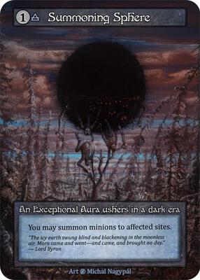 Summoning Sphere — Beta card