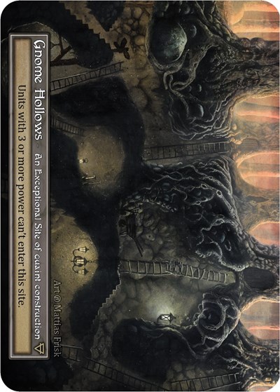 Gnome Hollows (Foil) Beta card price
