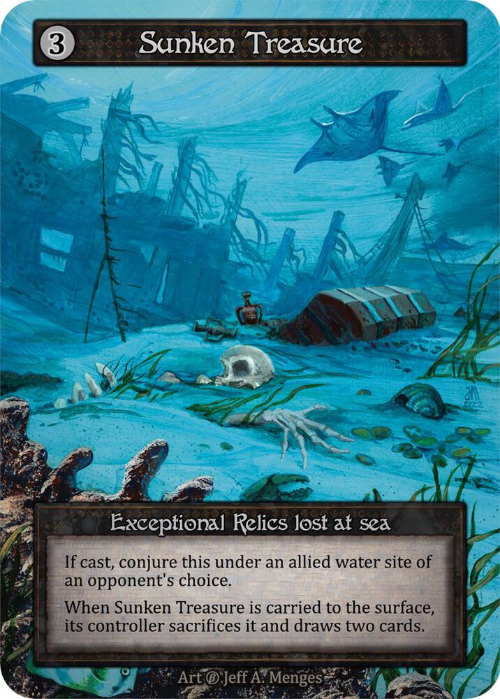 Sunken Treasure - Beta - Sorcery: Contested Realm - TCGplayer.com