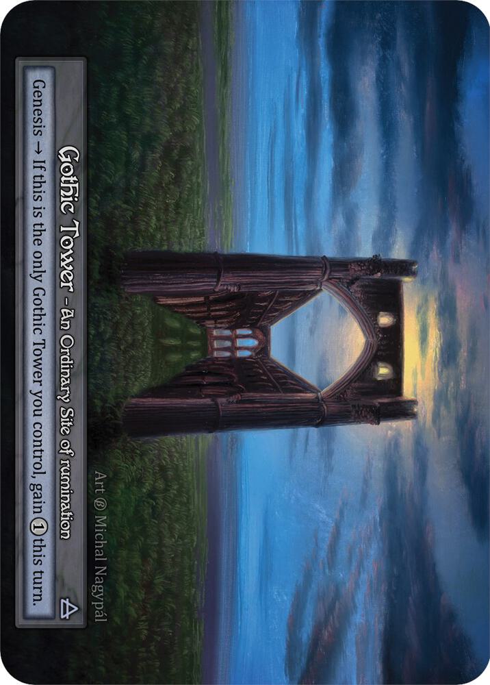 その他 Merlin's Tower foil Sorcery TCG Merlin's Tower Unique NON-FOIL - Sorcery Contested Realm