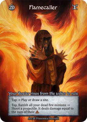 Flamecaller — Beta card