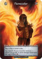  of Flame β Foil sorcery tcg Flame Wave (Foil) - Beta - Sorcery: Contested Realm