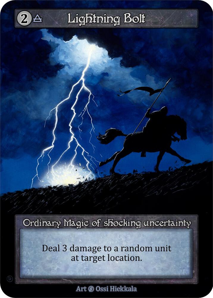 Lightning Bolt — Beta card