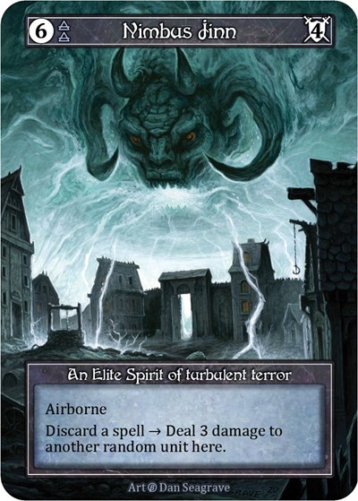 Nimbus Jinn (Foil) Beta card price