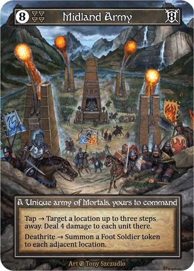 Midland Army (Foil) Beta card price