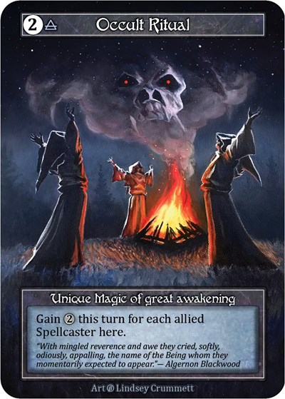 Occult Ritual (Foil) Beta card price
