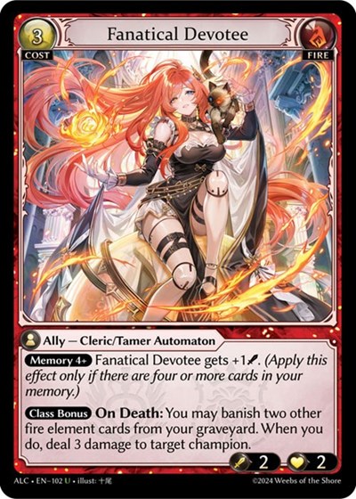Fanatical Devotee card