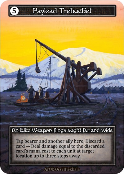 Payload Trebuchet (Foil) Beta card price