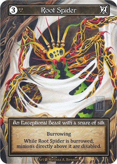 Root Spider (Foil) Beta card price