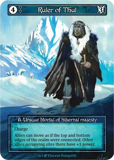 Ruler of Thul (Foil) Beta card price
