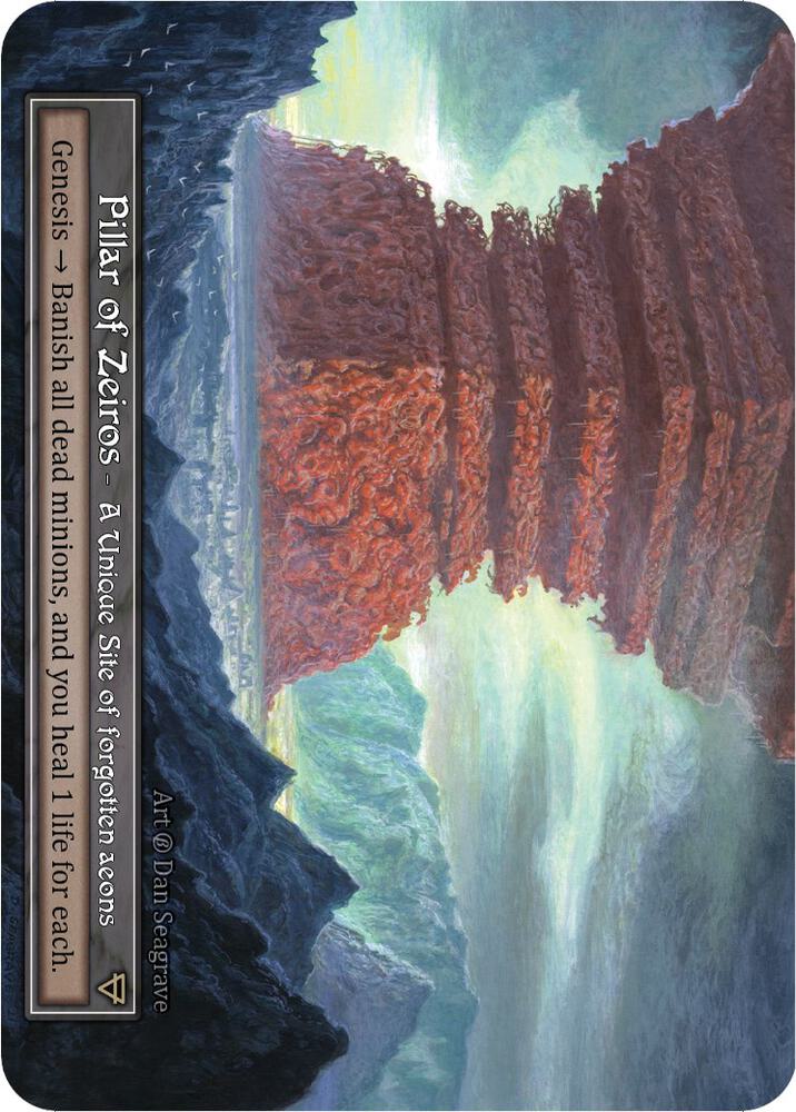 Sorcery TCG Pillar of Zeiros β foil Pillar of Zeiros (Foil) - Beta - Sorcery: Contested Realm