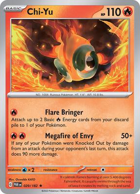 Chi-Yu - SV04: Paradox Rift - Pokemon - TCGplayer.com