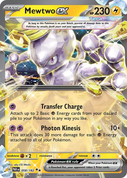Mewtwo ex - SV04: Paradox Rift - Pokemon - TCGplayer.com