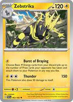 Zebstrika - SV04: Paradox Rift - Pokemon - TCGplayer.com