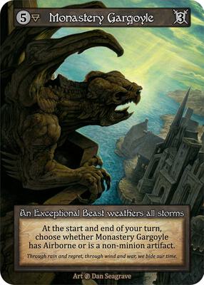 Monastery Gargoyle — Beta card