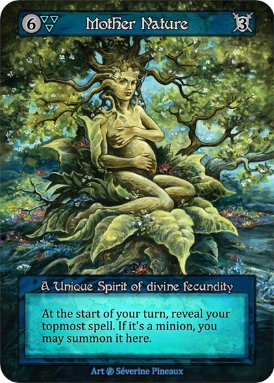 Mother Nature Beta card price