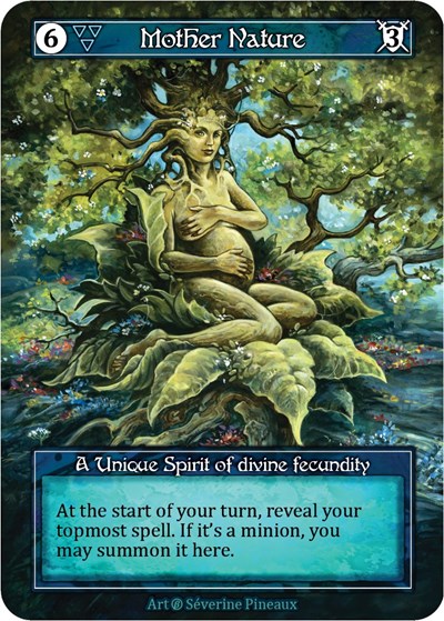 Mother Nature (Foil) Beta card price