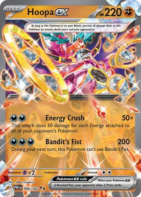 【5】フーパ Hoopa ex RR 029/062 SV3a Raging Surf - Pokemon Card Japanese