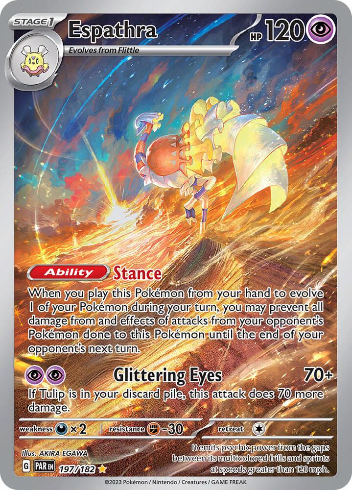 thumbnail image 2 of Espathra Full Art 073/066 AR - Japanese Pokemon Card (Future Flash, NM/Mint) 2 of 4