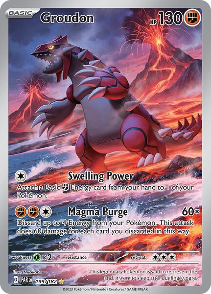 Groudon - Paradox Rift - pokemon
