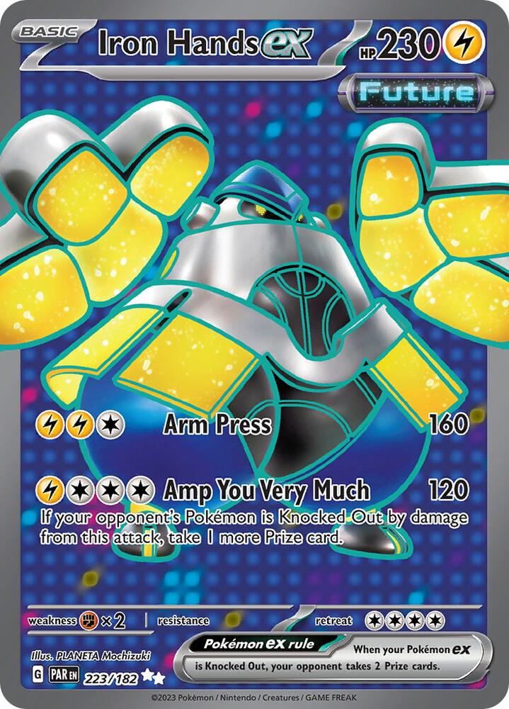 Pokemon - Iron Hands Ex 248/182 - Paradox Rift - Special