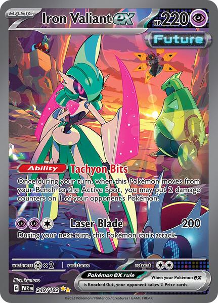 Iron Valiant ex - Paradox Rift - pokemon