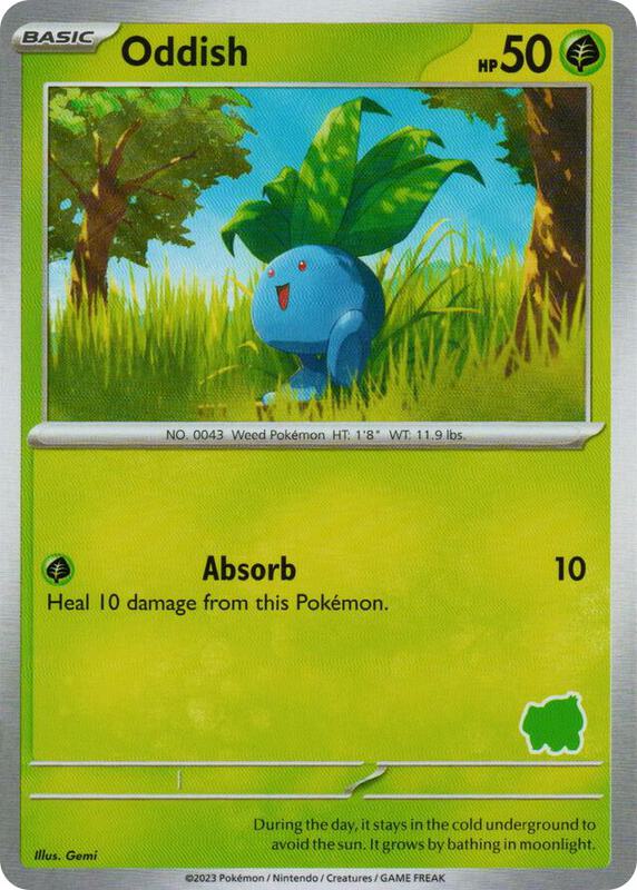 Oddish  from My First Battle