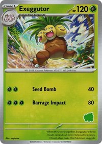 Exeggutor from My First Battle Pokemon card image